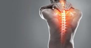 A close-up of a person gripping their knee with a subtle shadow suggesting pain, juxtaposed with a graphic representation of internal joint cartilage wear, symbolizing the early signs of arthritis and the joint click