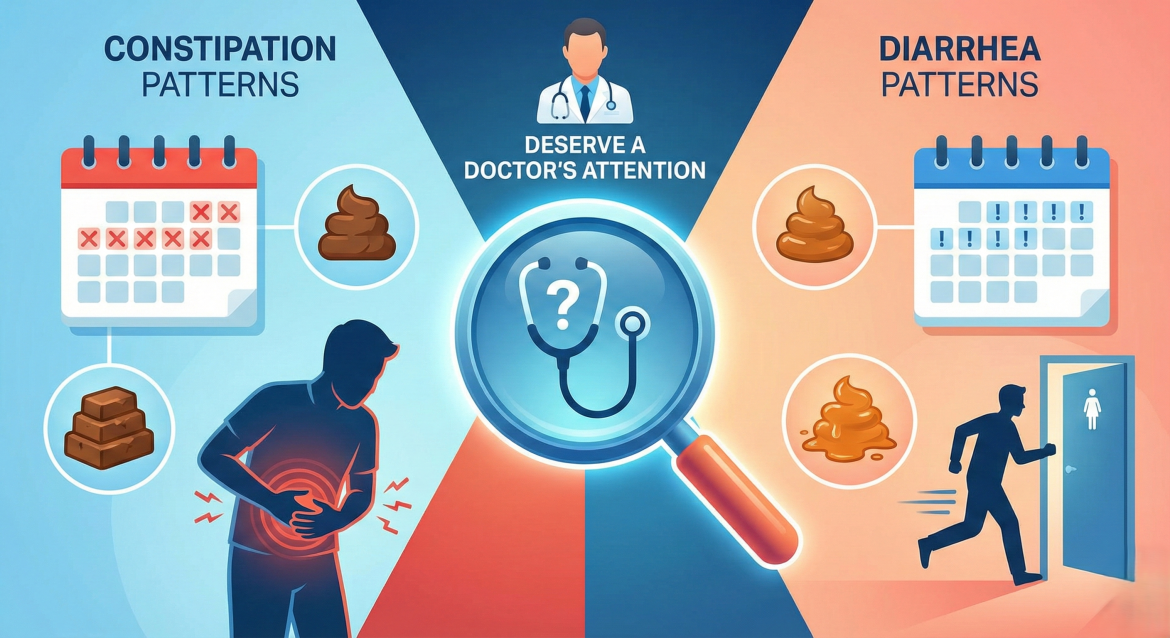 Constipation and Diarrhea: Patterns That Deserve a Doctor’s Attention