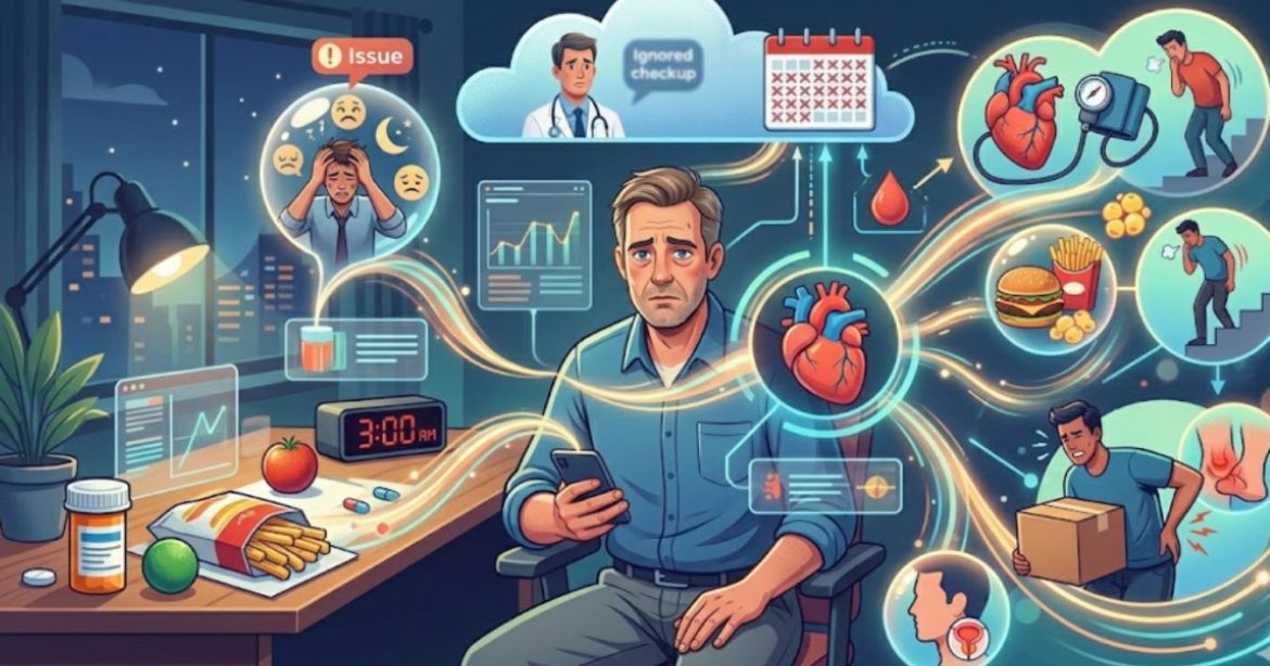 The Most Common Health Issues Men Ignore in Their 30s and 40s